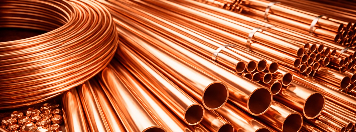 Reines Kupfer als strategischer Rohstoff – Symbol für steigende Nachfrage in Elektrifizierung, erneuerbaren Energien und zukunftsorientierte Investitionen.